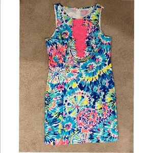 Lilly Pulitzer Adara Shift dress, Multi Dive In